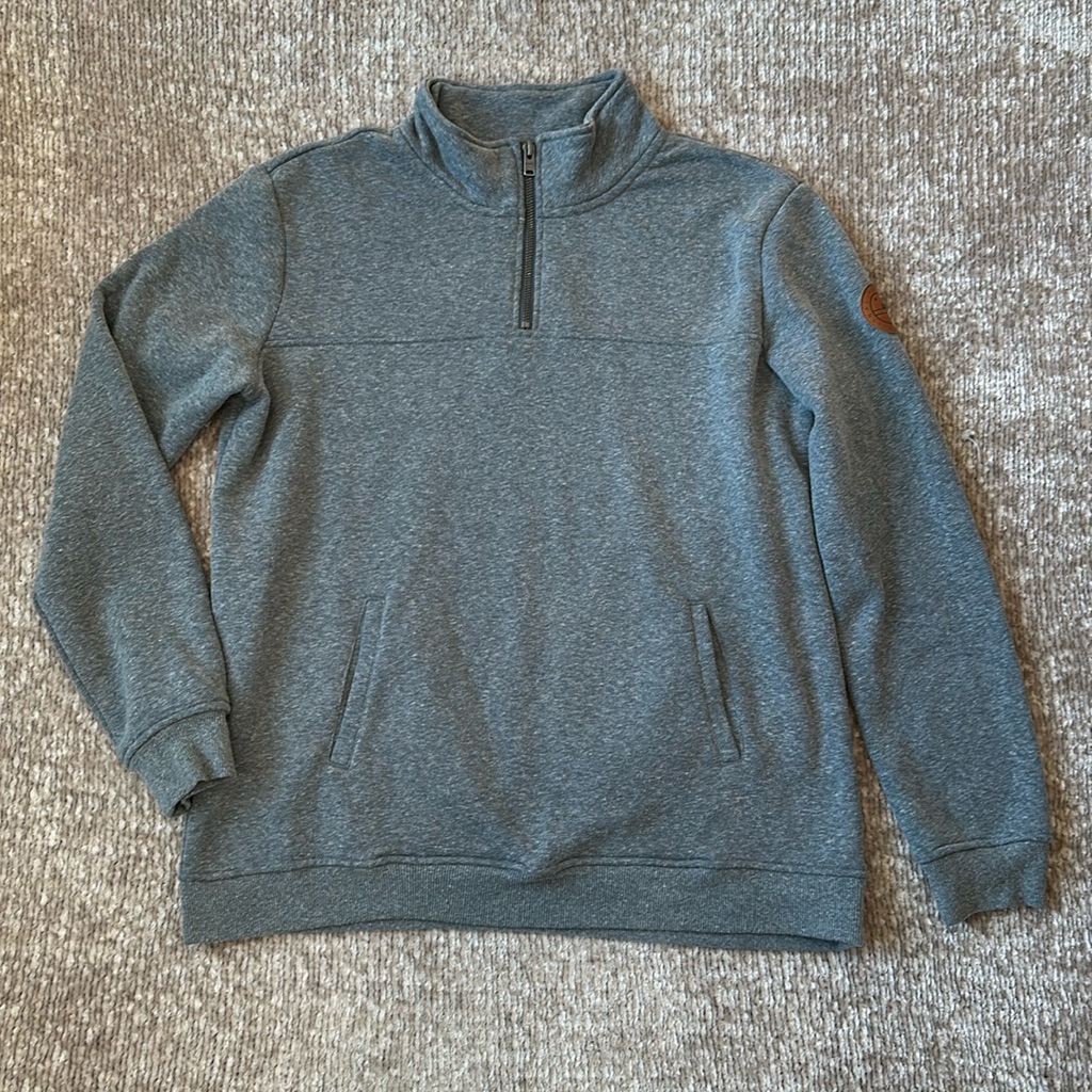 Roxy Fleece 1/4 Zip Pullover Sweatshirt